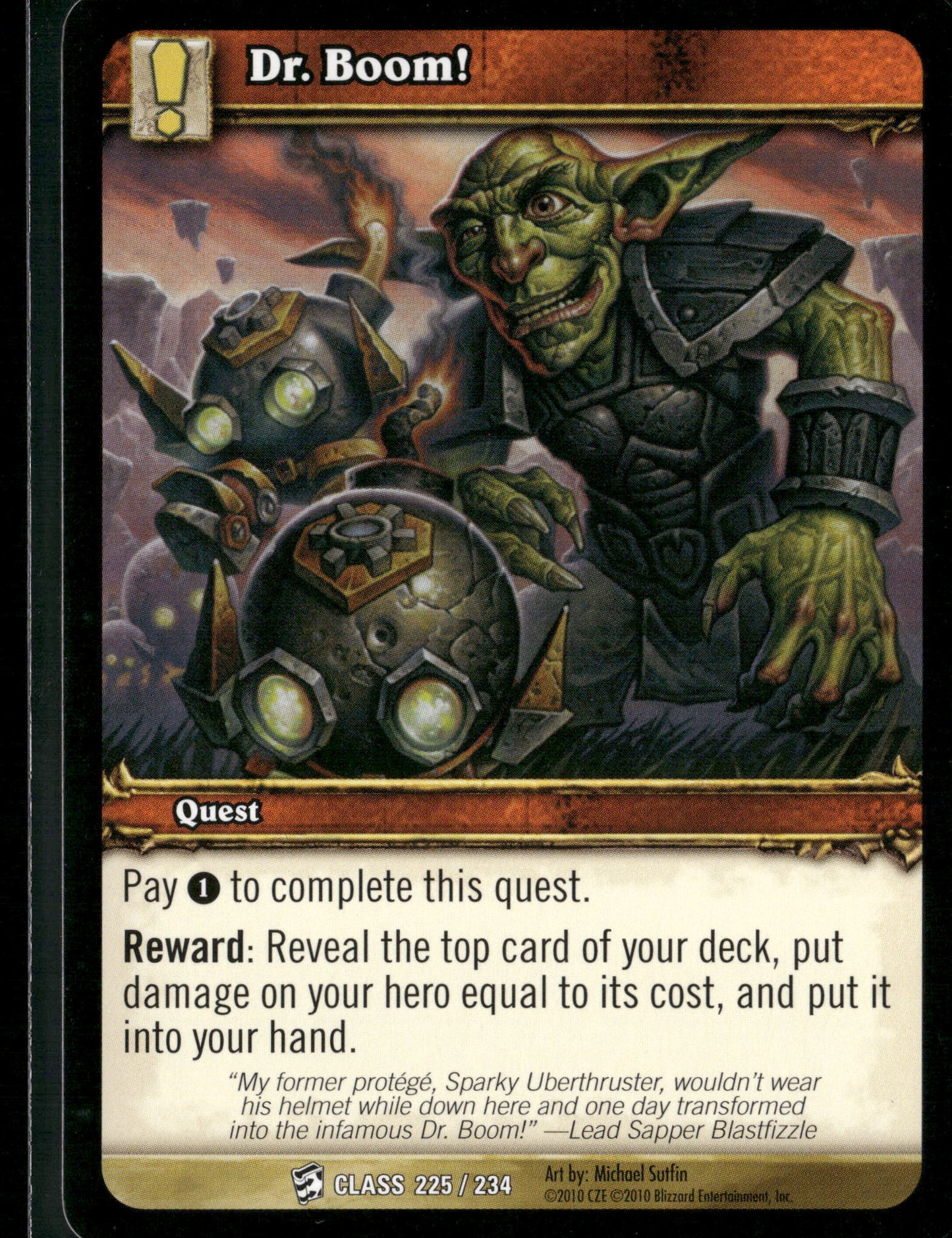 Class Starter Decks #225 Dr. Boom!