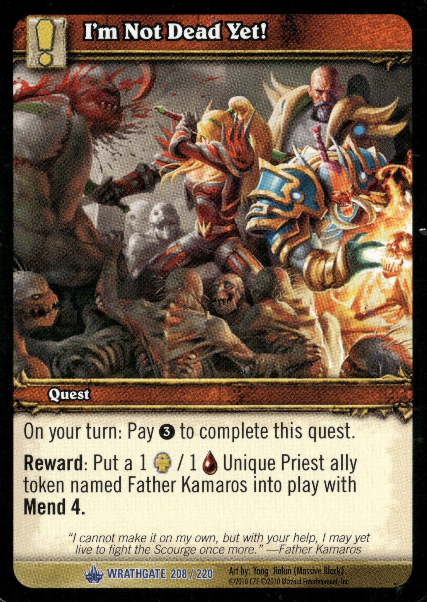 Wrathgate #208 I'm Not Dead Yet!