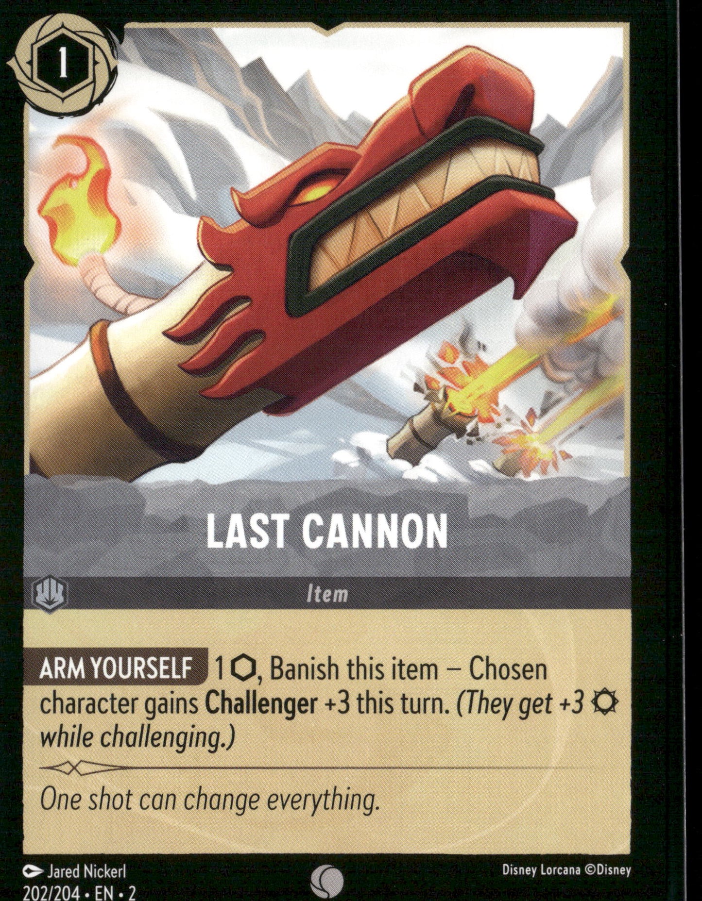 Rise of the Floodborn #202/204 Last Cannon