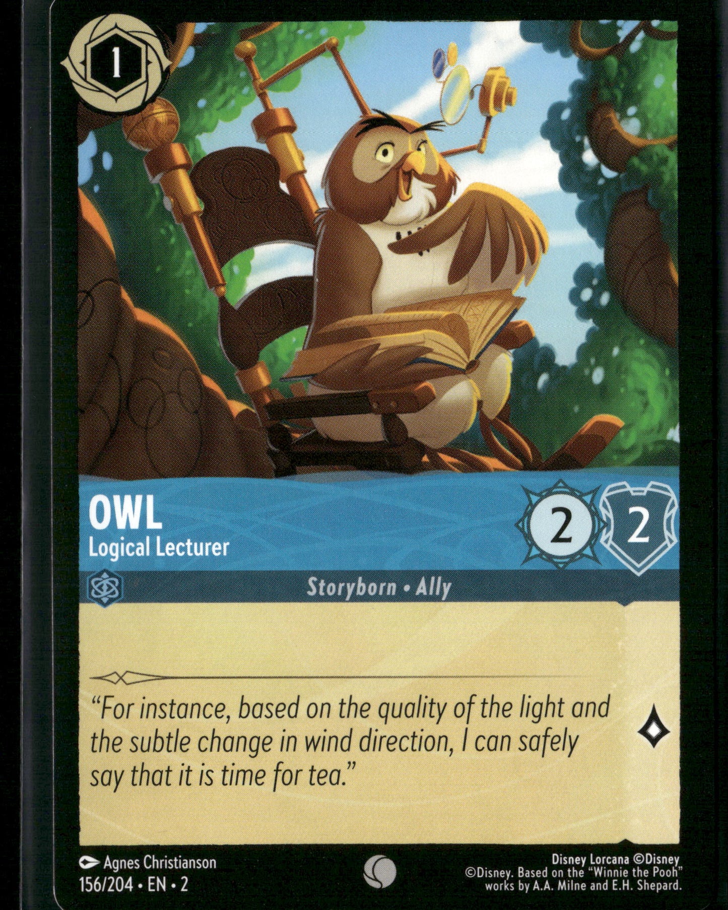 Rise of the Floodborn #156/204 Owl