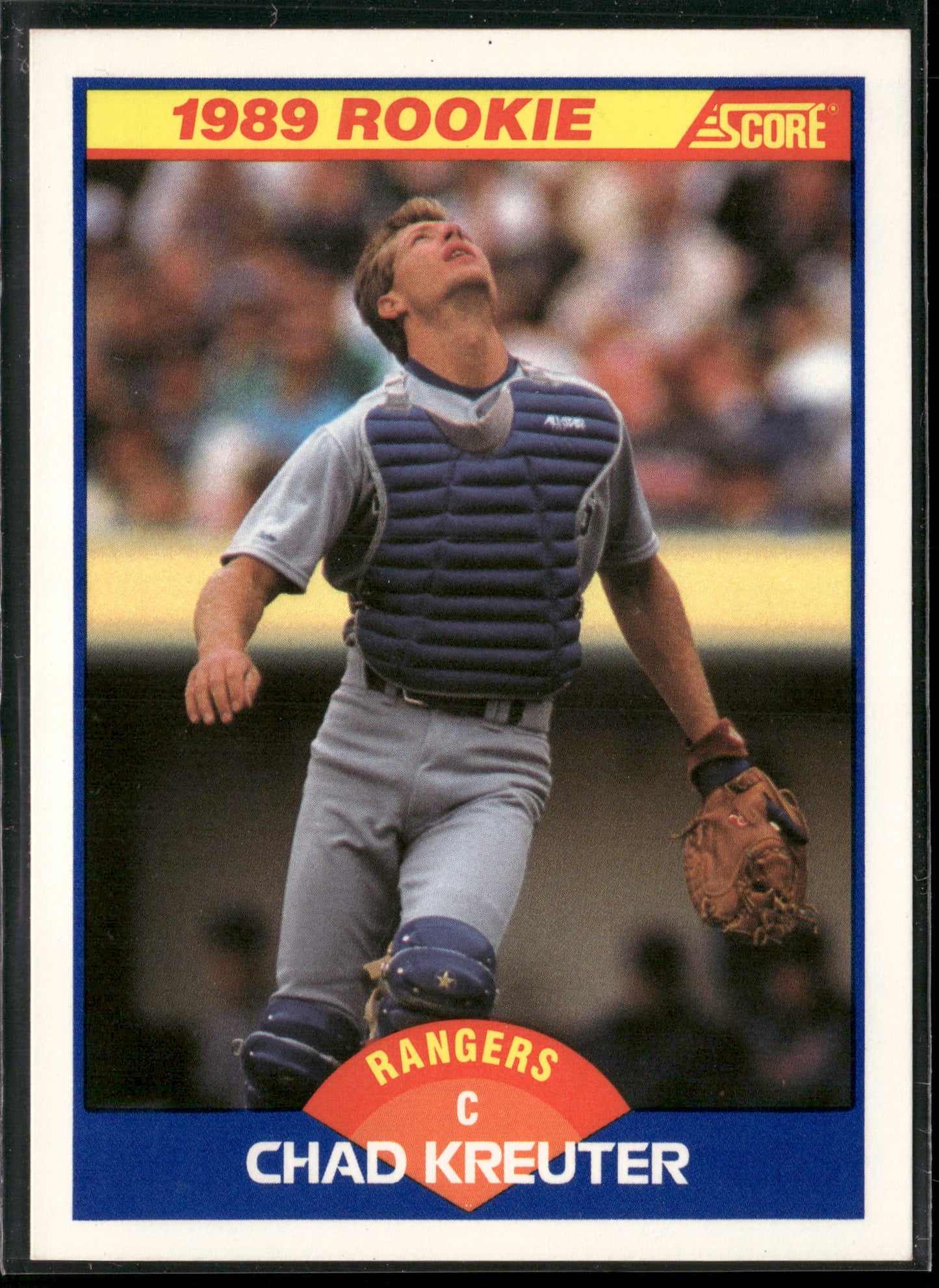 1989 Score #638 Chad Kreuter