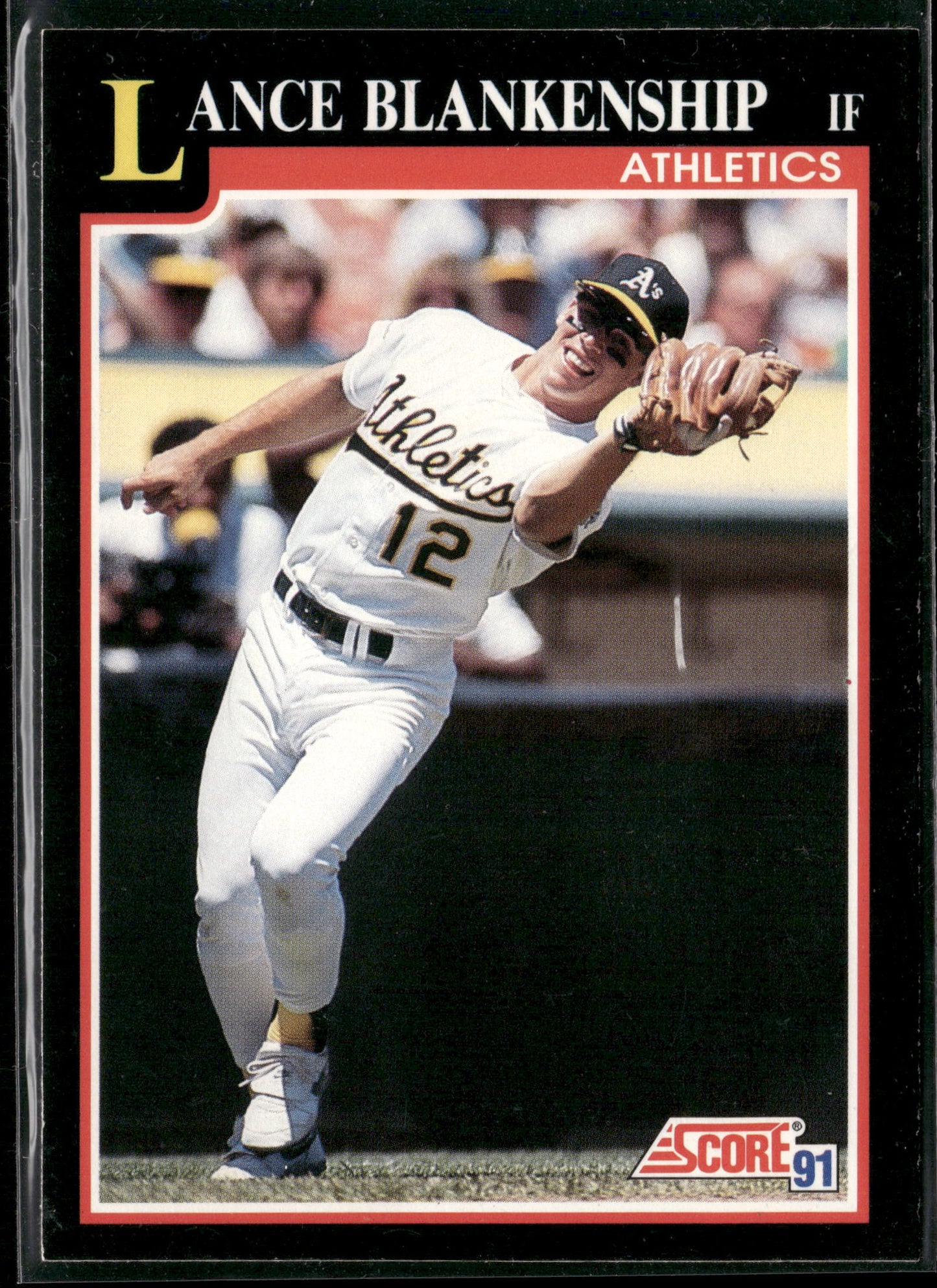 1991 Score #303 Lance Blankenship