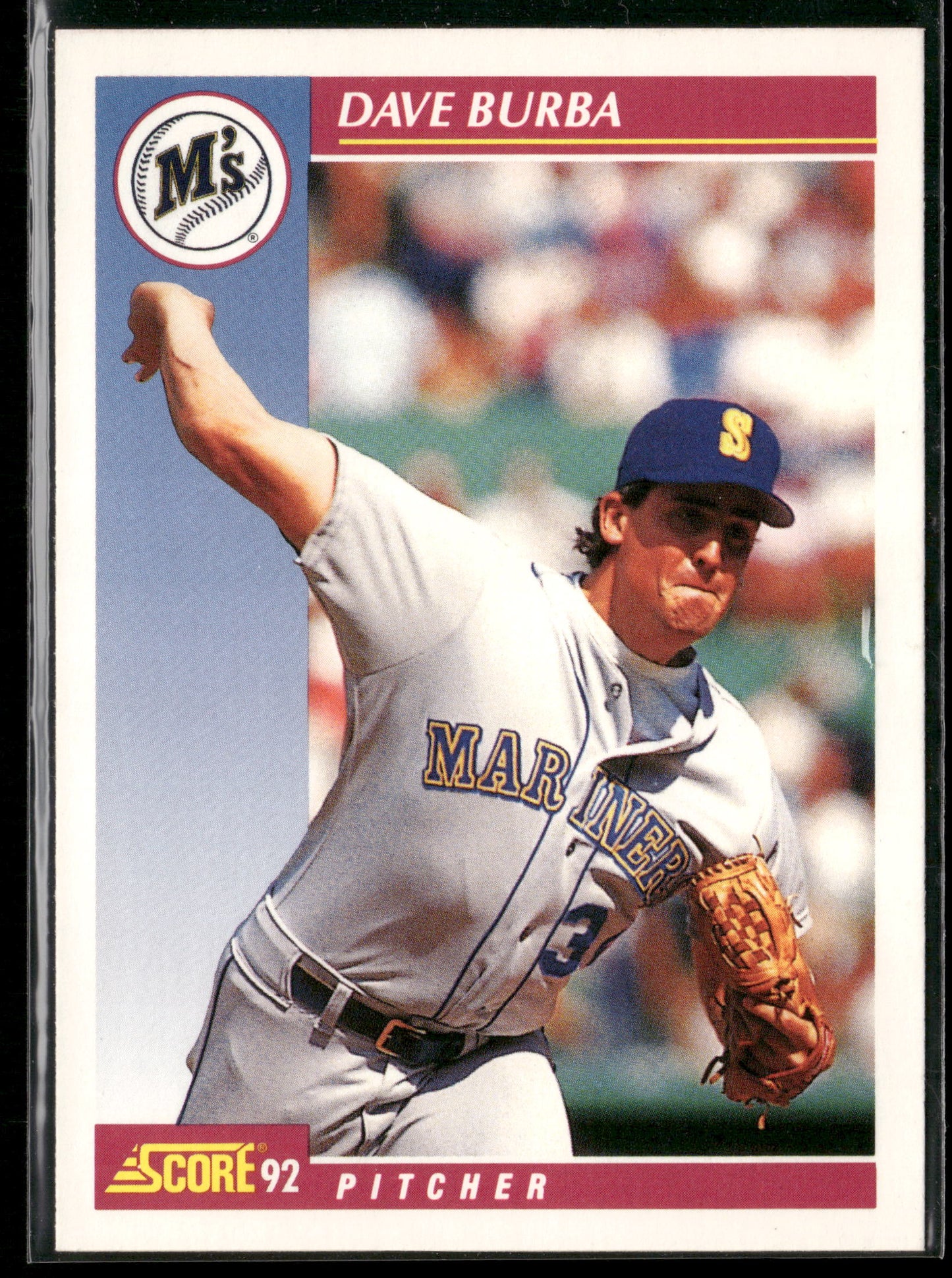 1992 Score #611 Dave Burba