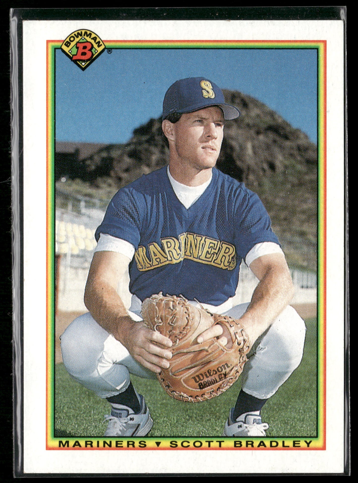 1990 Bowman #483 Scott Bradley
