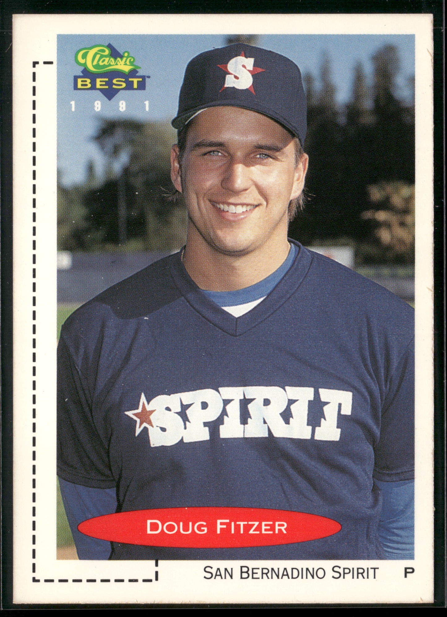 1991 Classic Best #362 Doug Fitzer