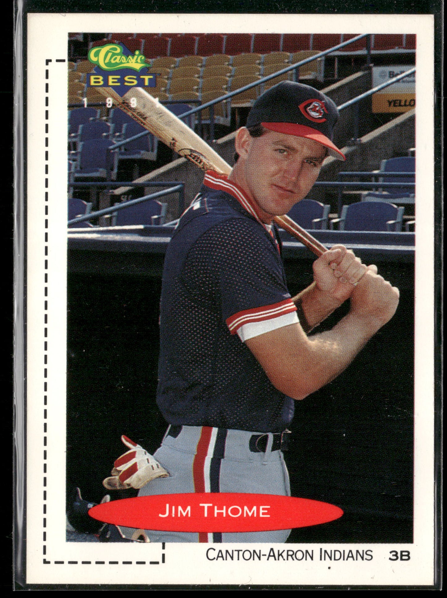 1991 Classic Best #195 Jim Thome