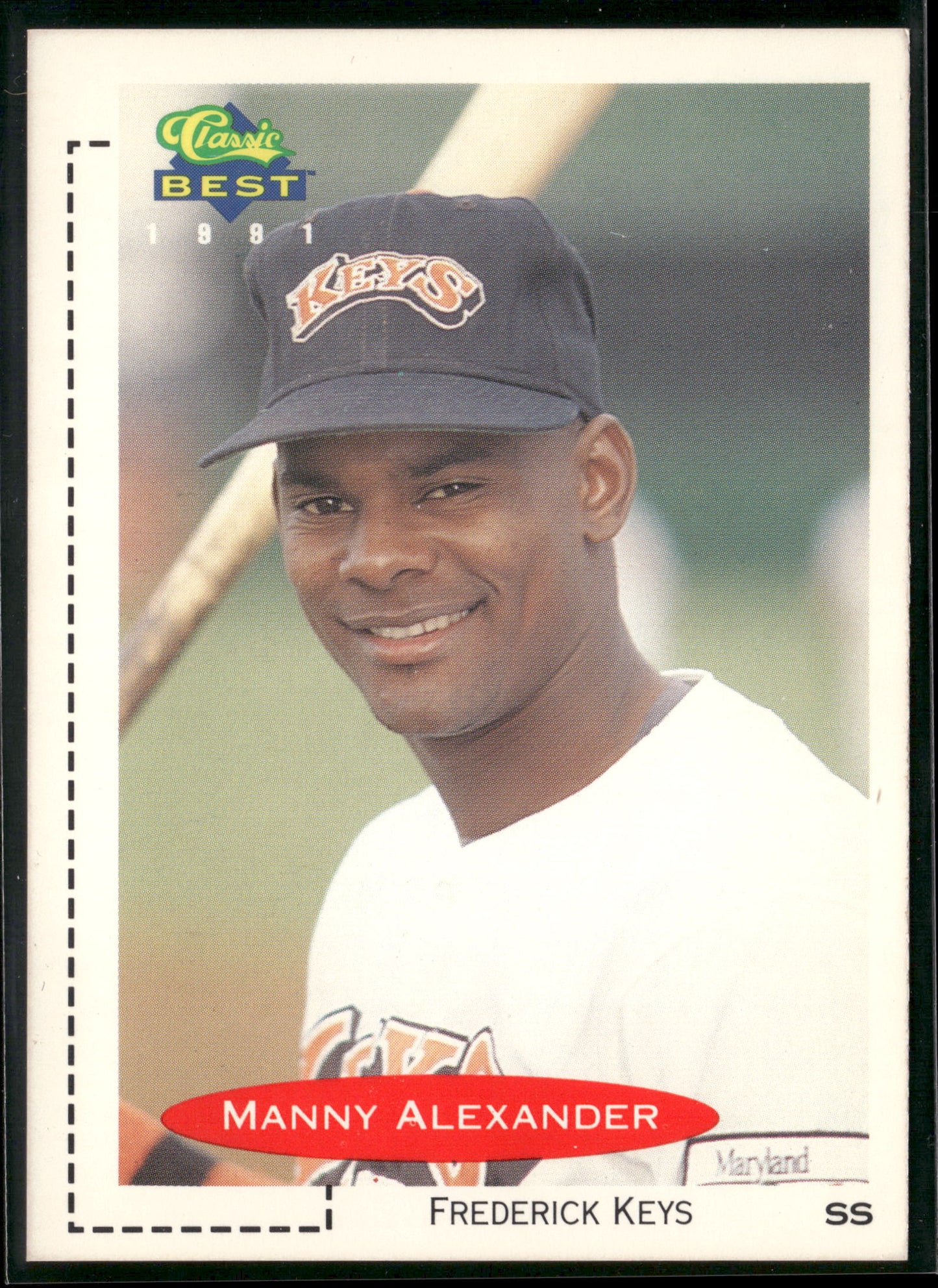 1991 Classic Best #97 Manny Alexander