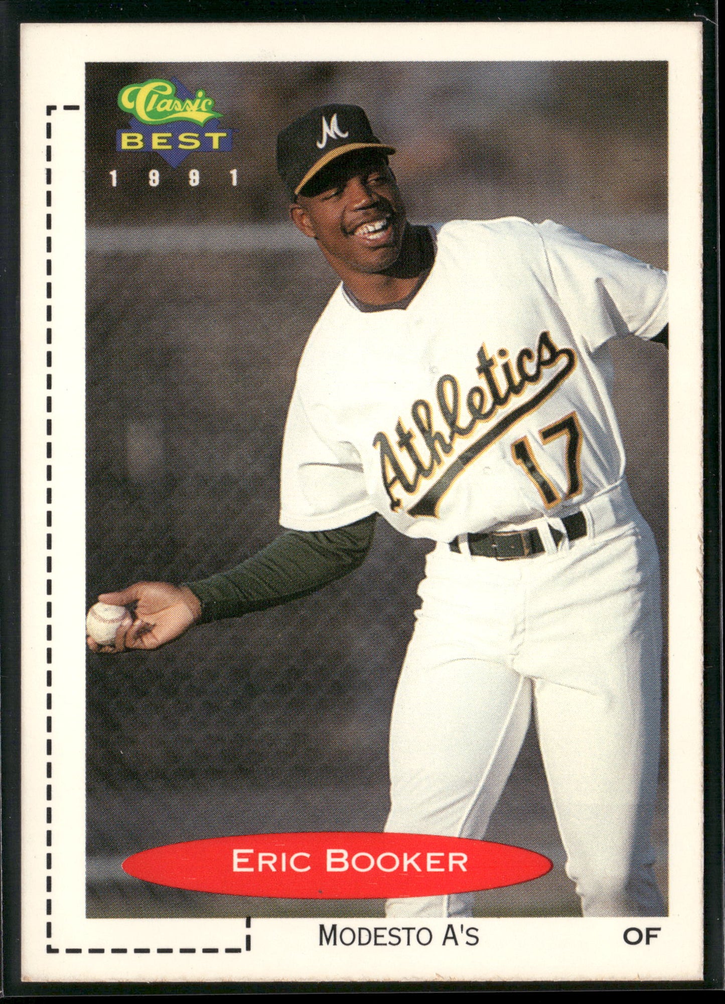 1991 Classic Best #286 Eric Booker