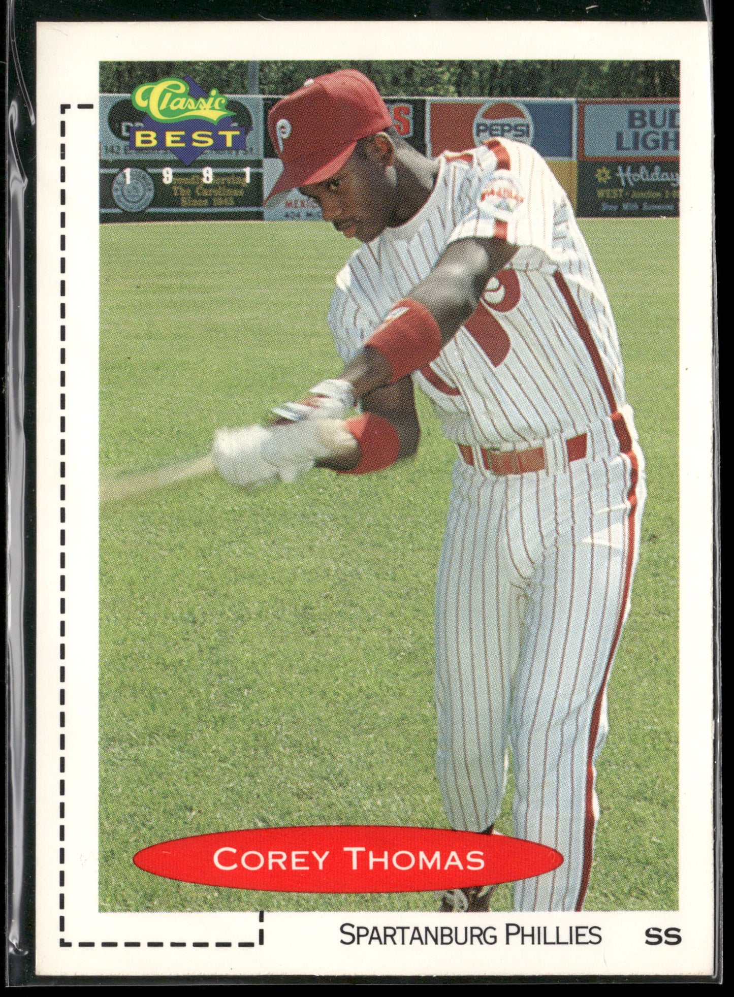 1991 Classic Best #281 Corey Thomas