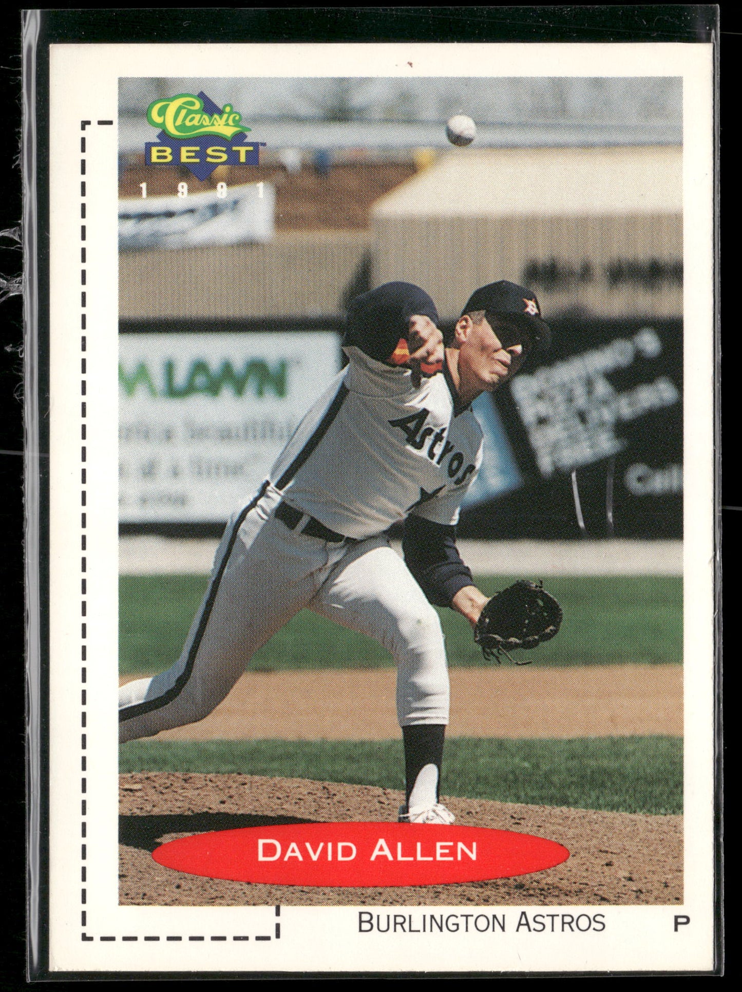 1991 Classic Best #222 David Allen