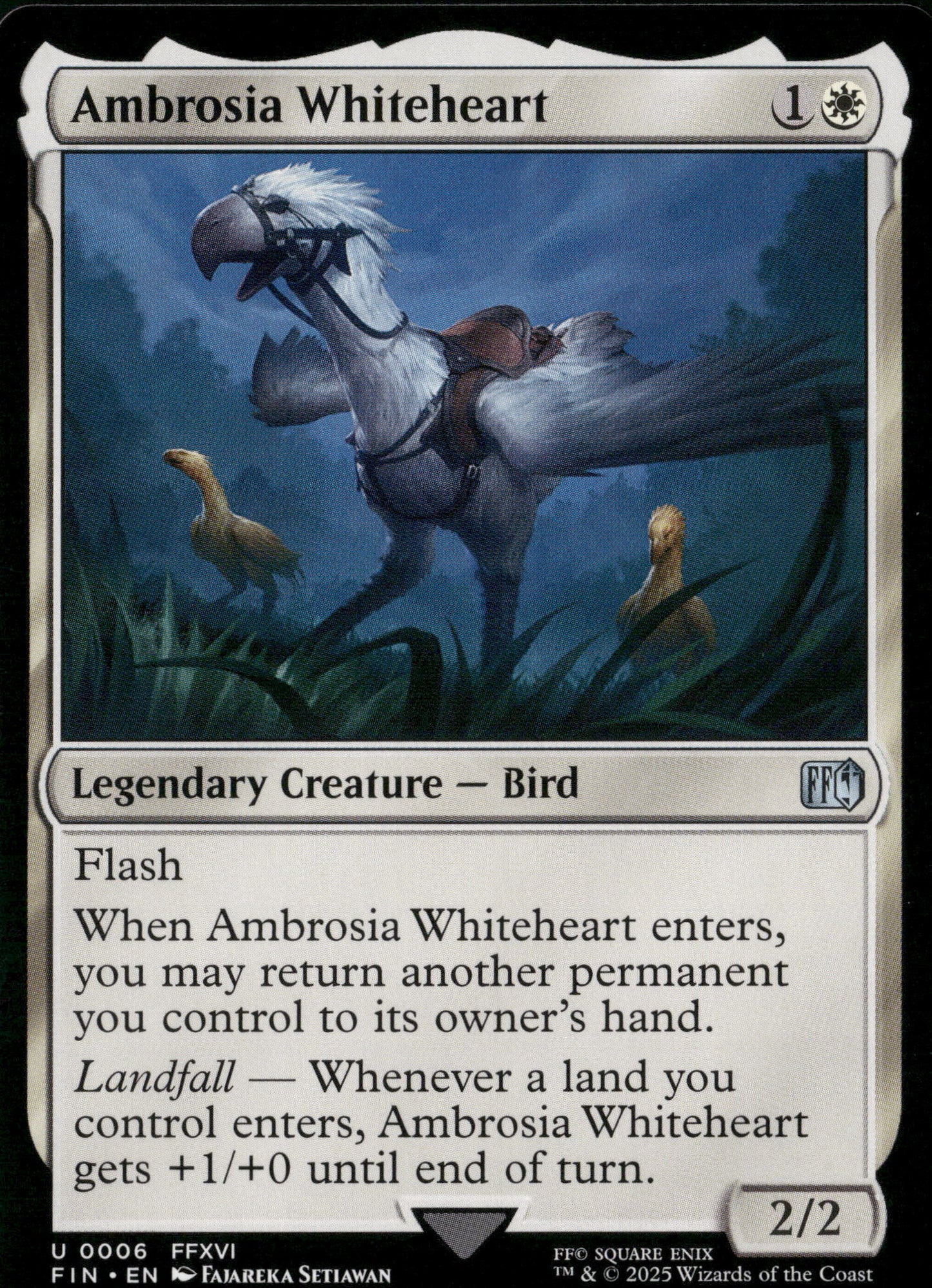 FINAL FANTASY #6 Ambrosia Whiteheart