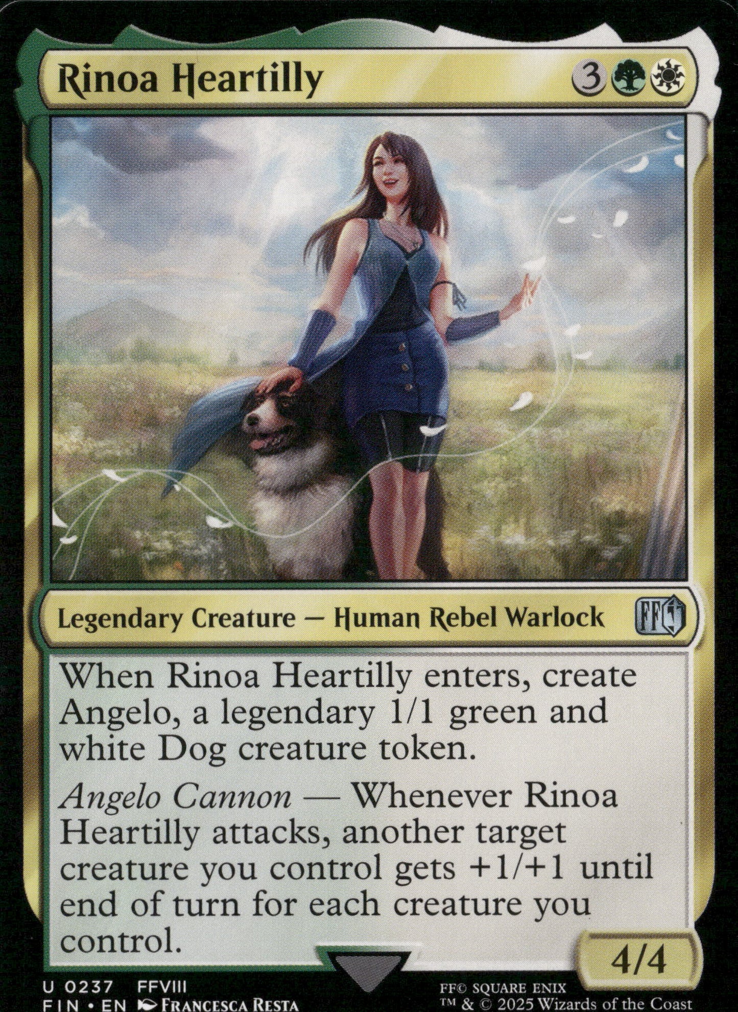 FINAL FANTASY #237 Rinoa Heartilly