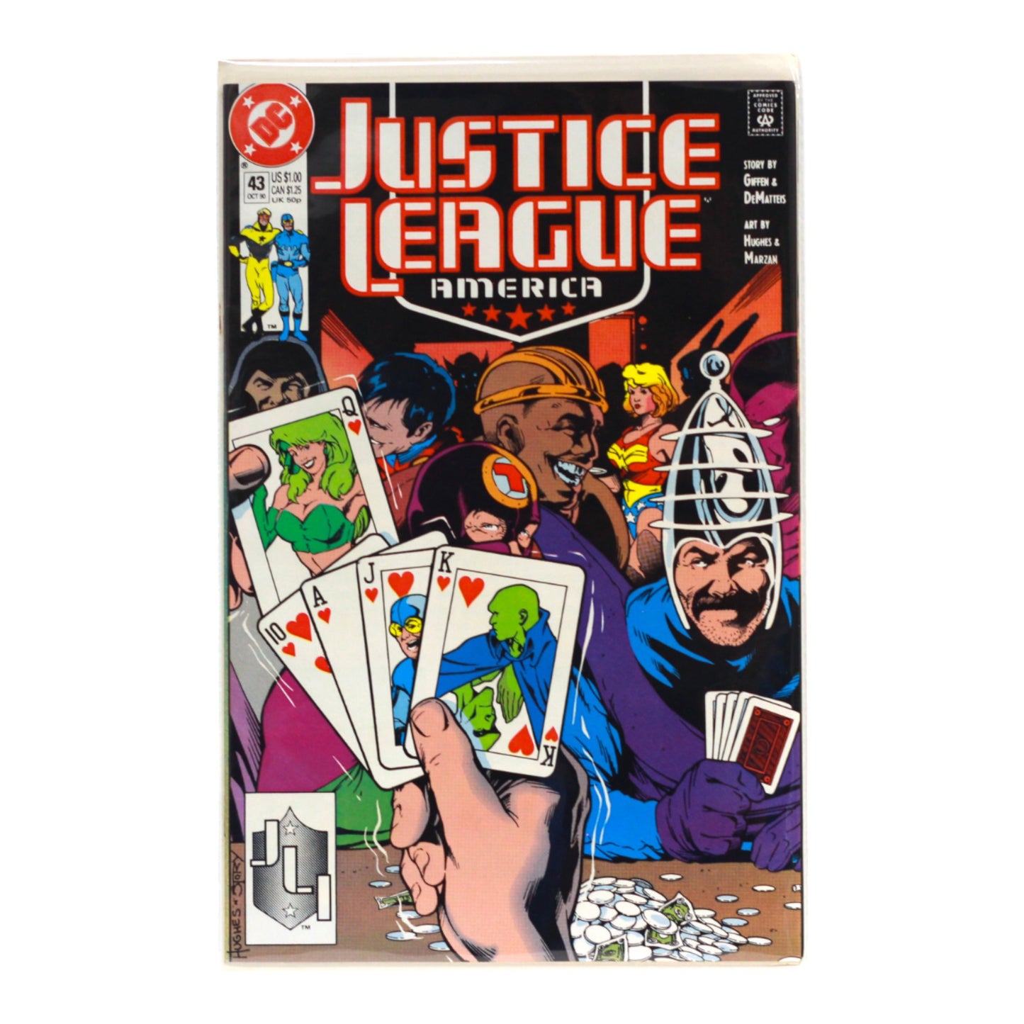 Justice League America #43