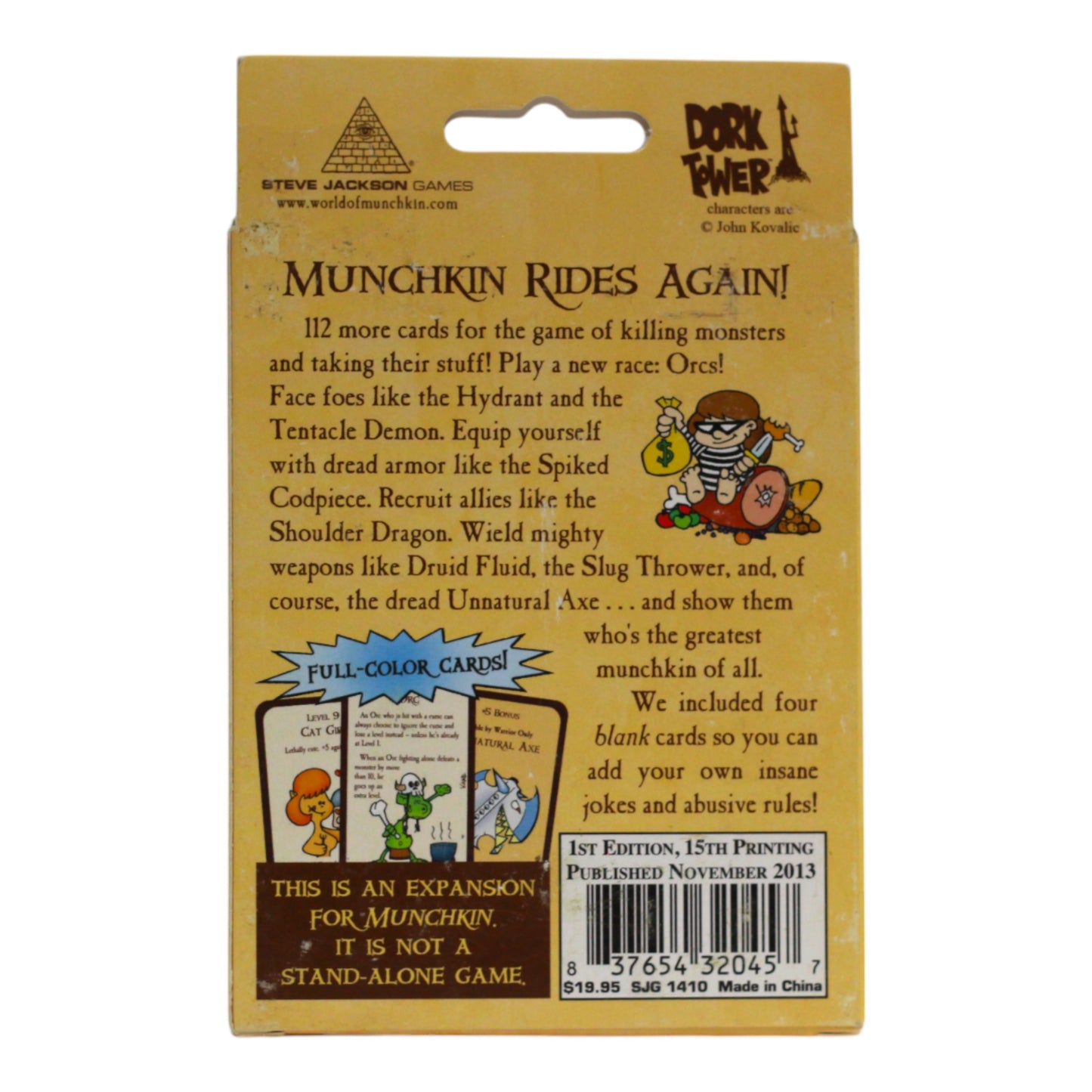 Munchkin Expansion Cards