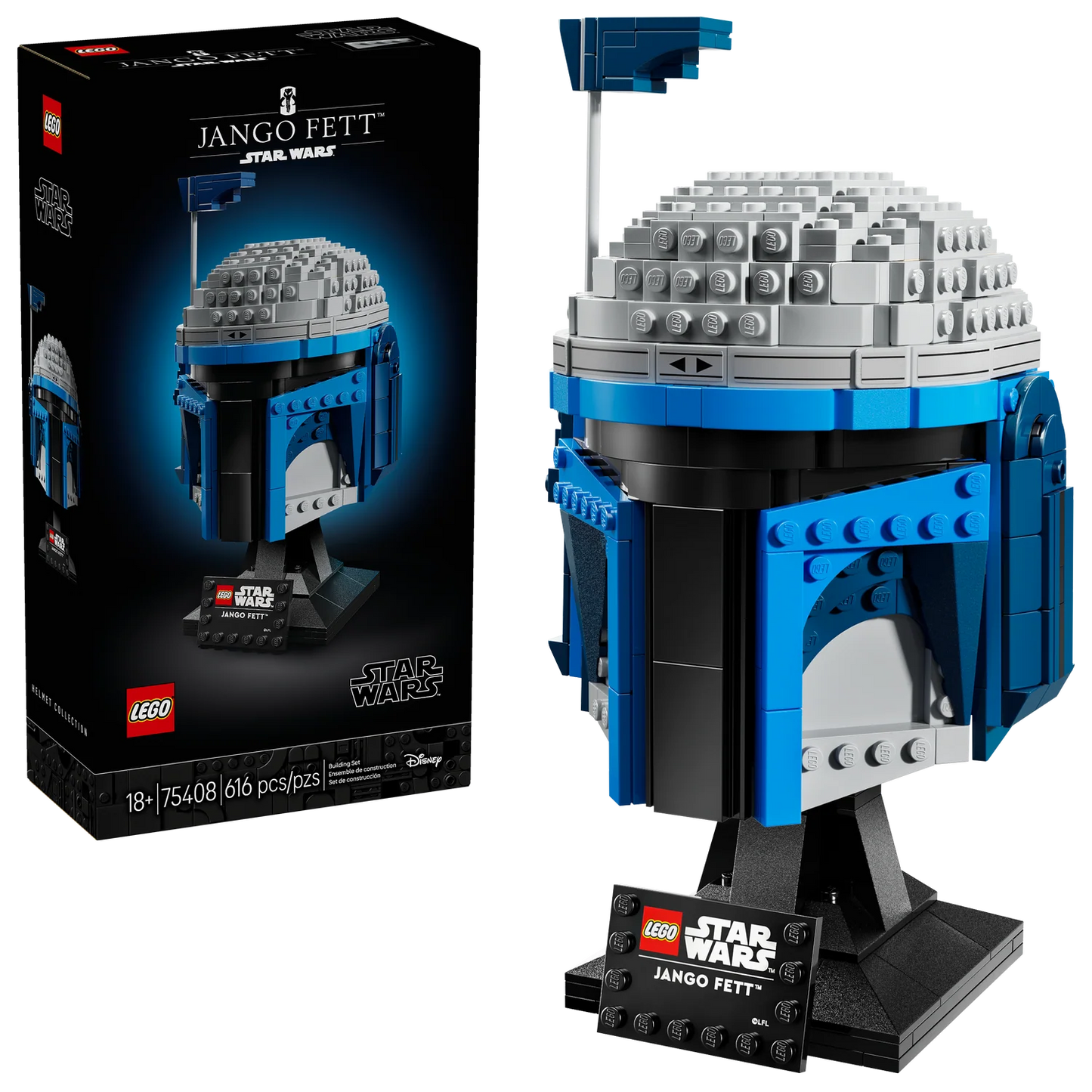 LEGO® Star Wars™ Jango Fett™ Helmet (75408)