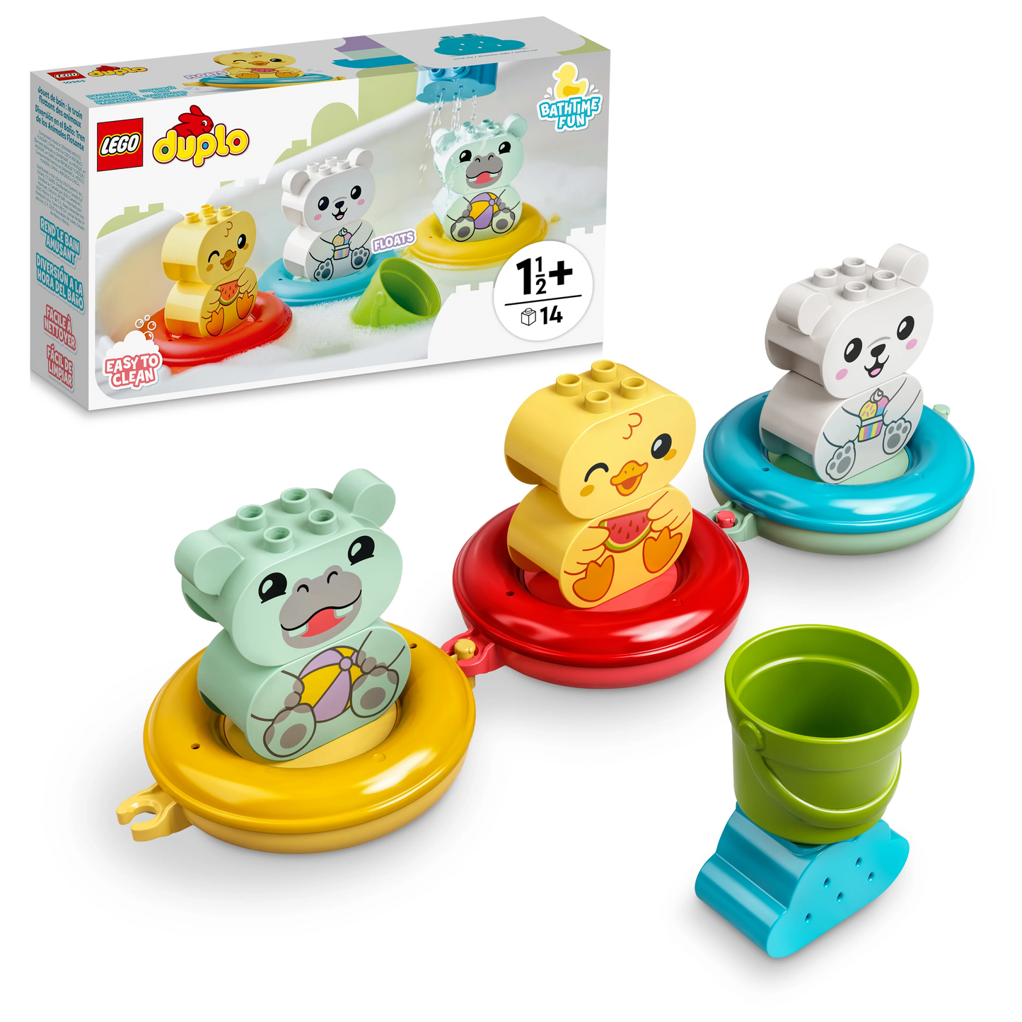 LEGO® DUPLO® My First Bath Time Fun: Floating Animal Train (10965)