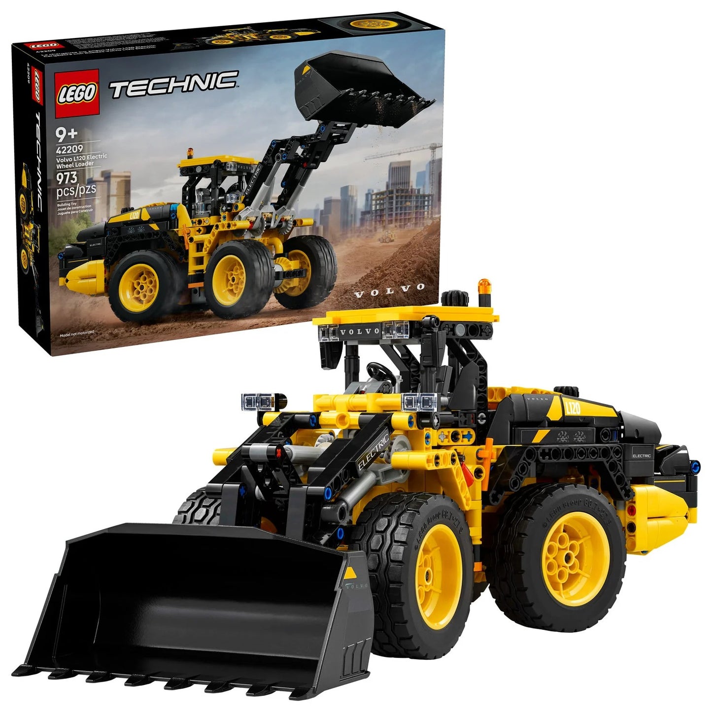 LEGO® Technic™ Volvo L120 Electric Wheel Loader (42209)