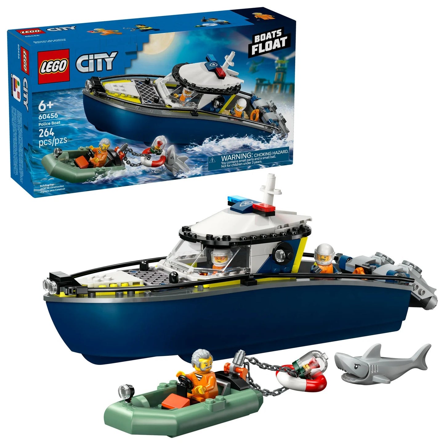 LEGO® City Police Boat Chase (60456)