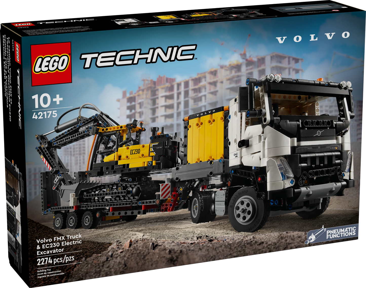 LEGO® Technic™ Volvo FMX Truck & EC230 Electric Excavator (42175)