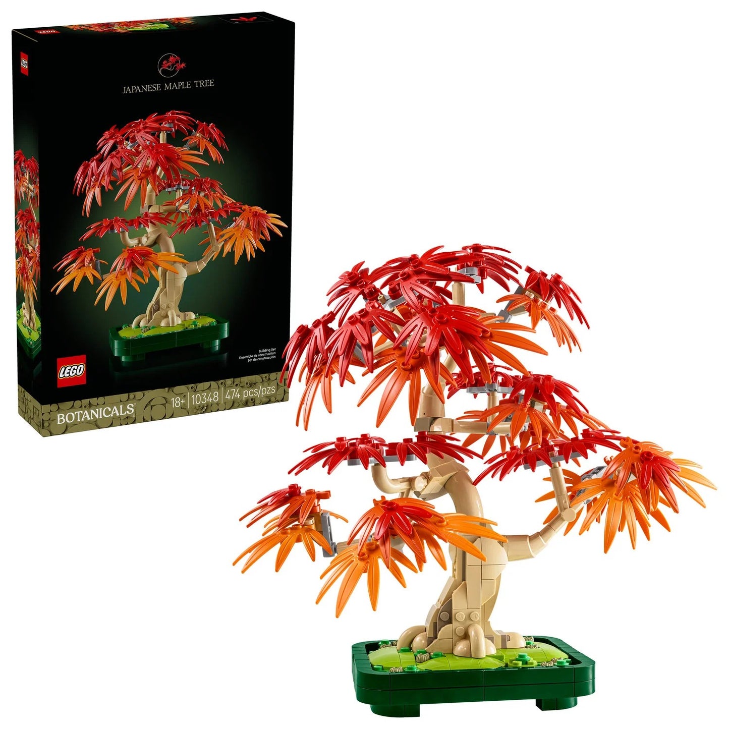 LEGO® Botanicals Japanese Red Maple Bonsai Tree (10348)