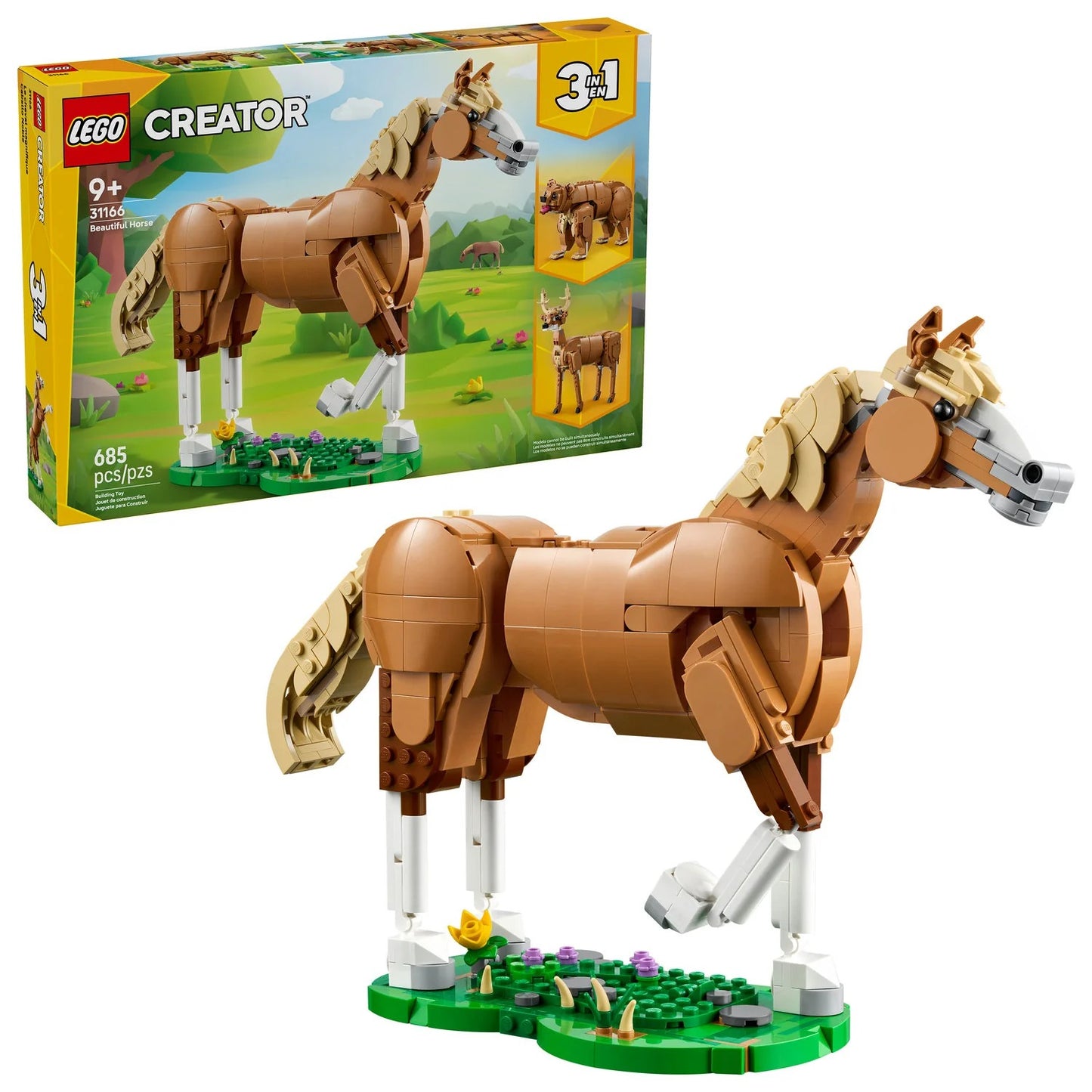 LEGO® Creator 3in1 Beautiful Horse (31166)