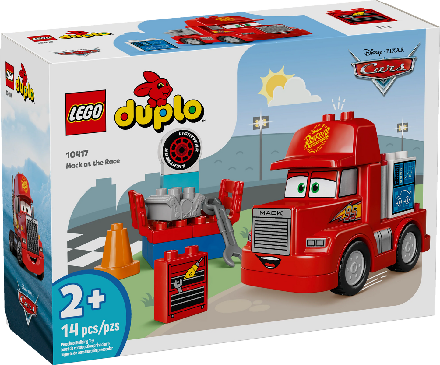 LEGO® DUPLO® ǀ Disney and Pixar’s Cars Mack at the Race (10417)