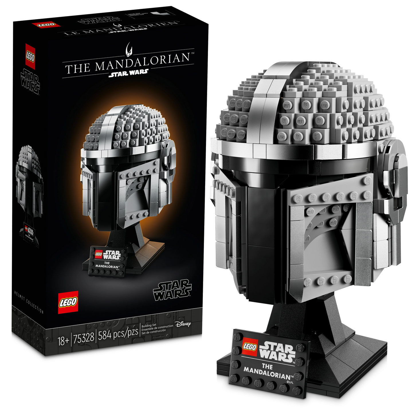 LEGO® Star Wars™ The Mandalorian™ Helmet (75328)