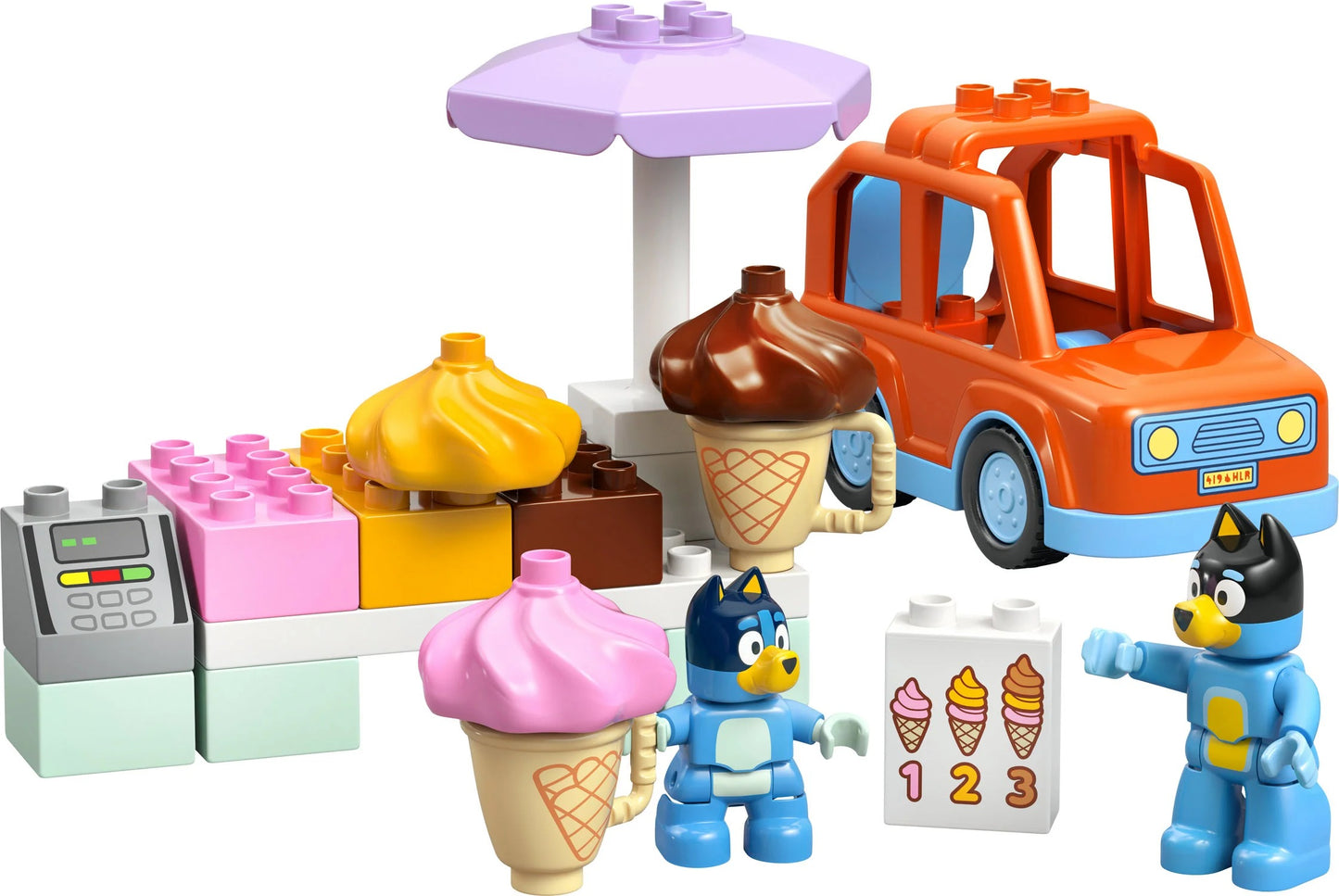 LEGO® DUPLO® Ice Cream Trip with Bluey (10458)