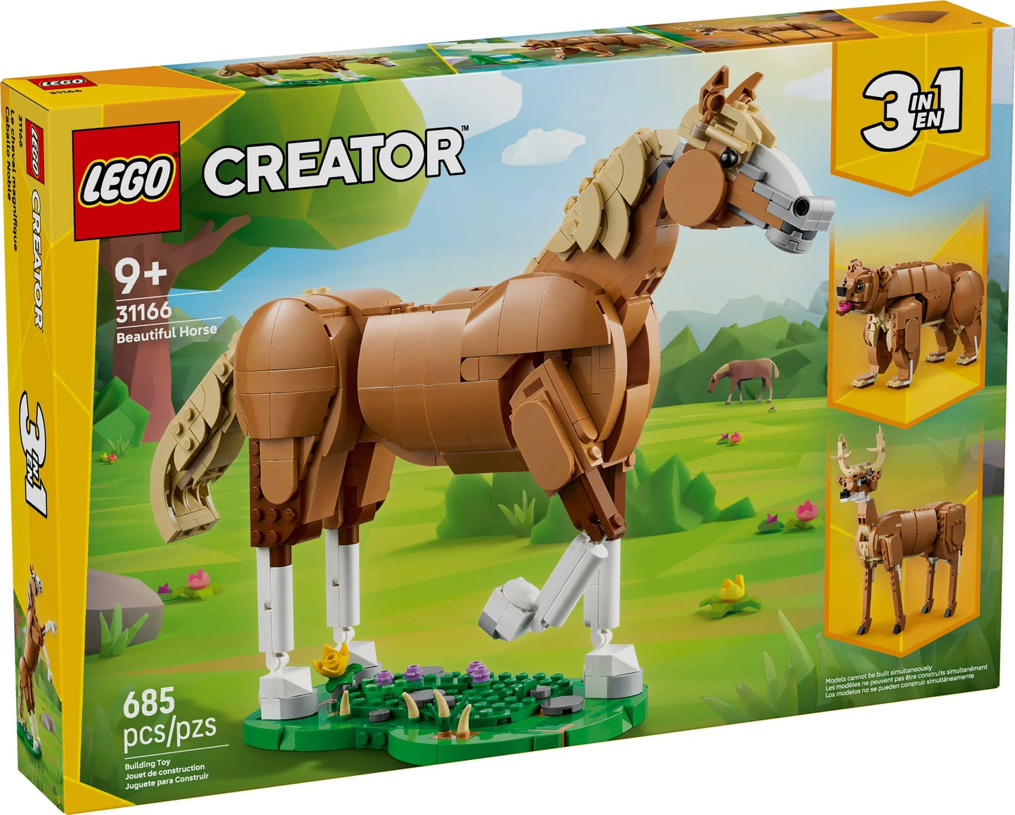 LEGO® Creator 3in1 Beautiful Horse (31166)