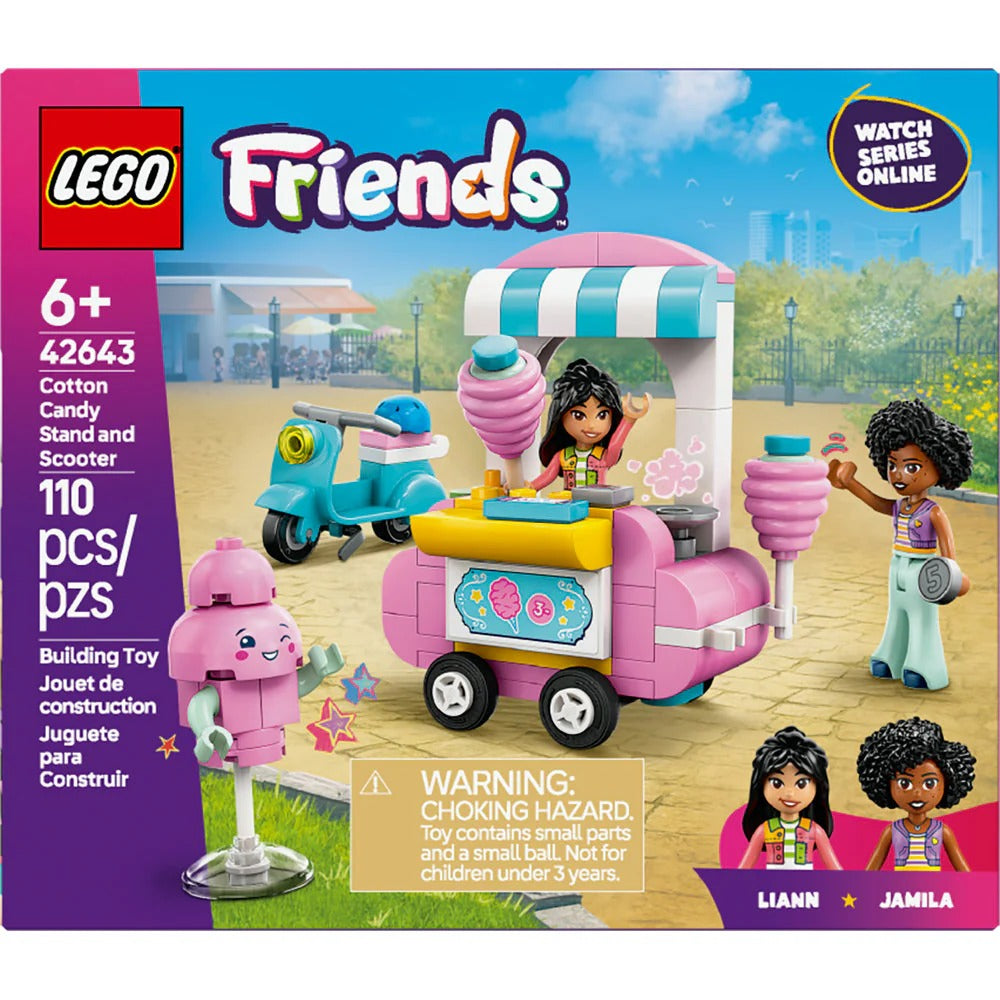 LEGO® Friends Cotton Candy Stand and Scooter (42643)