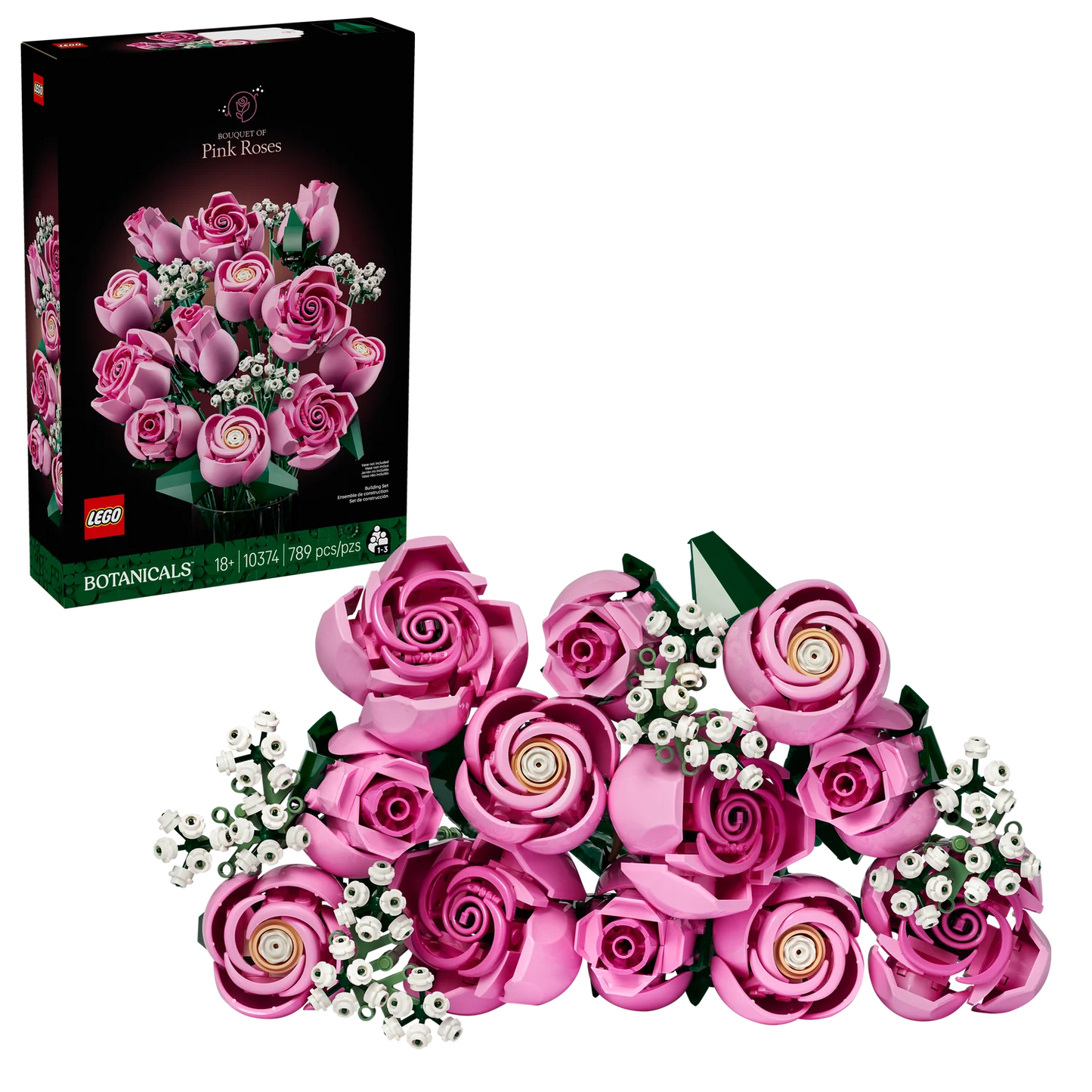 LEGO® Botanicals Bouquet of Pink Roses (10374)
