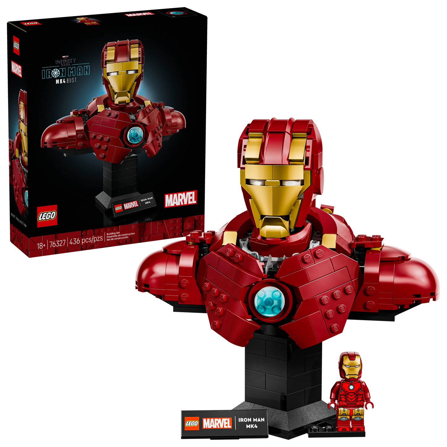 LEGO® Marvel Iron Man MK4 Bust (76327)