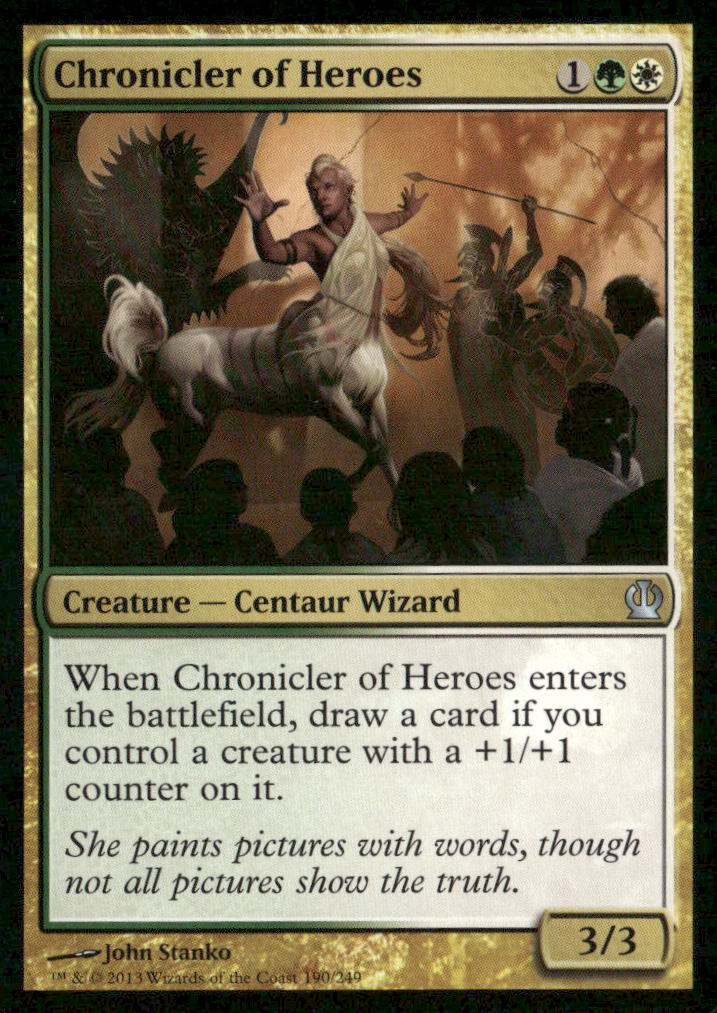 Theros #190 Chronicler of Heroes