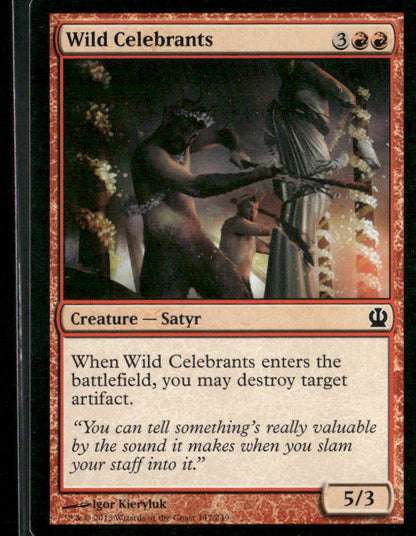 Theros #147 Wild Celebrants