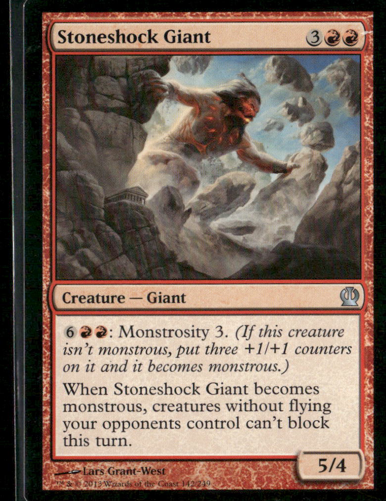 Theros #142 Stoneshock Giant