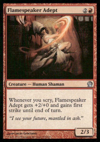 Theros #123 Flamespeaker Adept