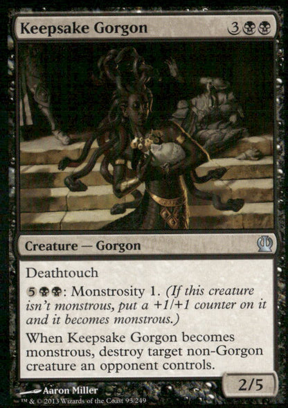 Theros #93 Keepsake Gorgon