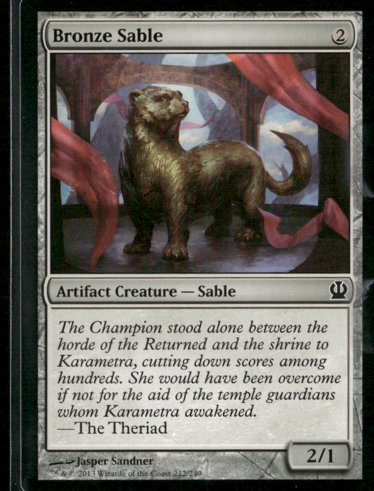 Theros #212 Bronze Sable