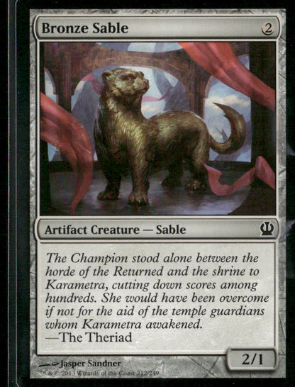 Theros #212 Bronze Sable