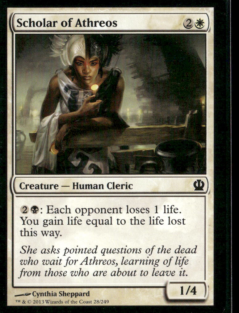 Theros #28 Scholar of Athreos