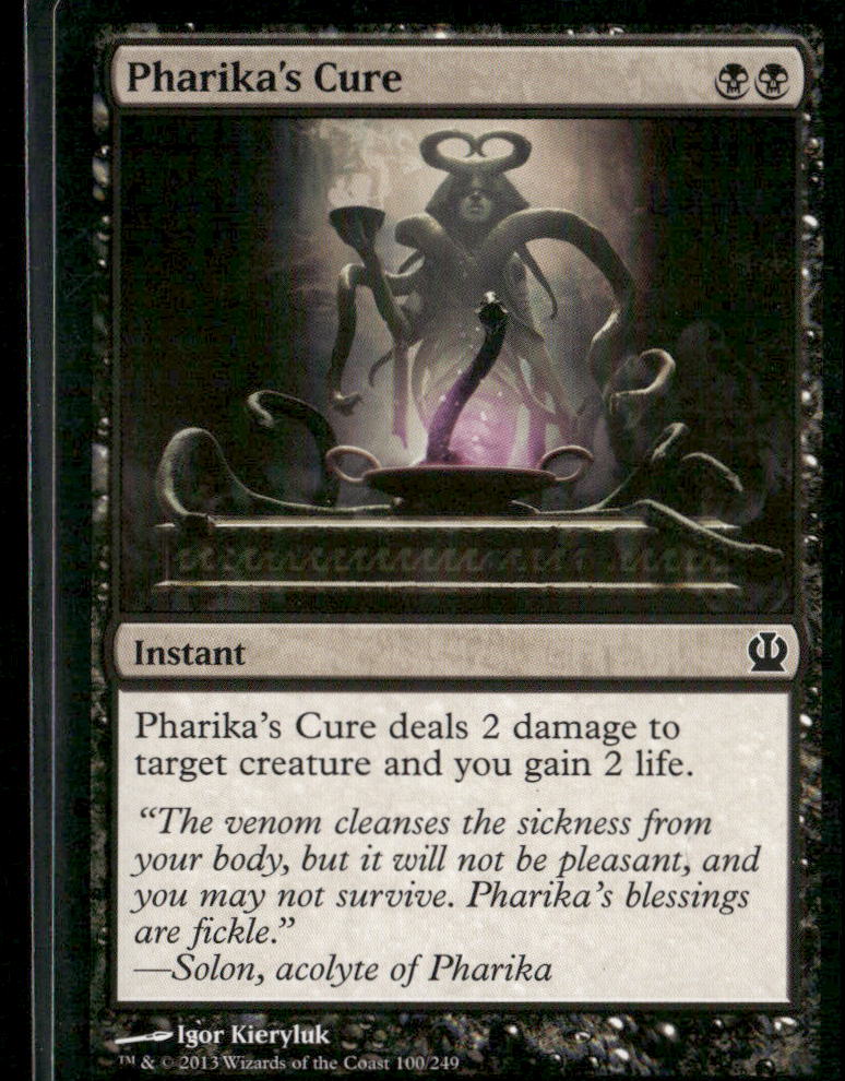 Theros #100 Pharika's Cure
