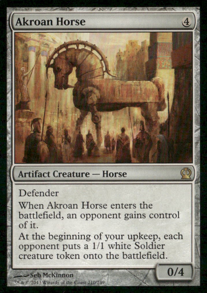 Theros #210 Akroan Horse