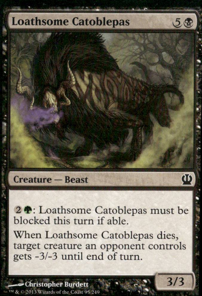 Theros #95 Loathsome Catoblepas