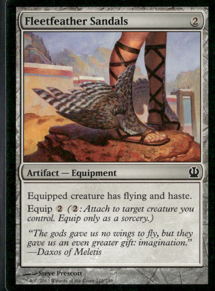Theros #216 Fleetfeather Sandals