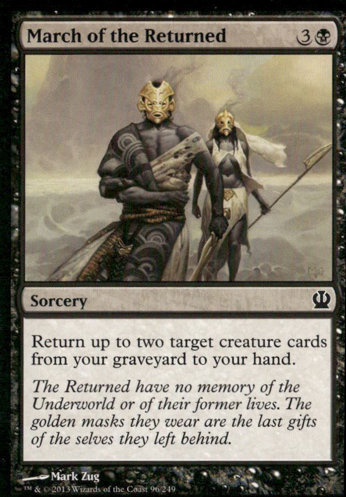 Theros #96 March of the Returned
