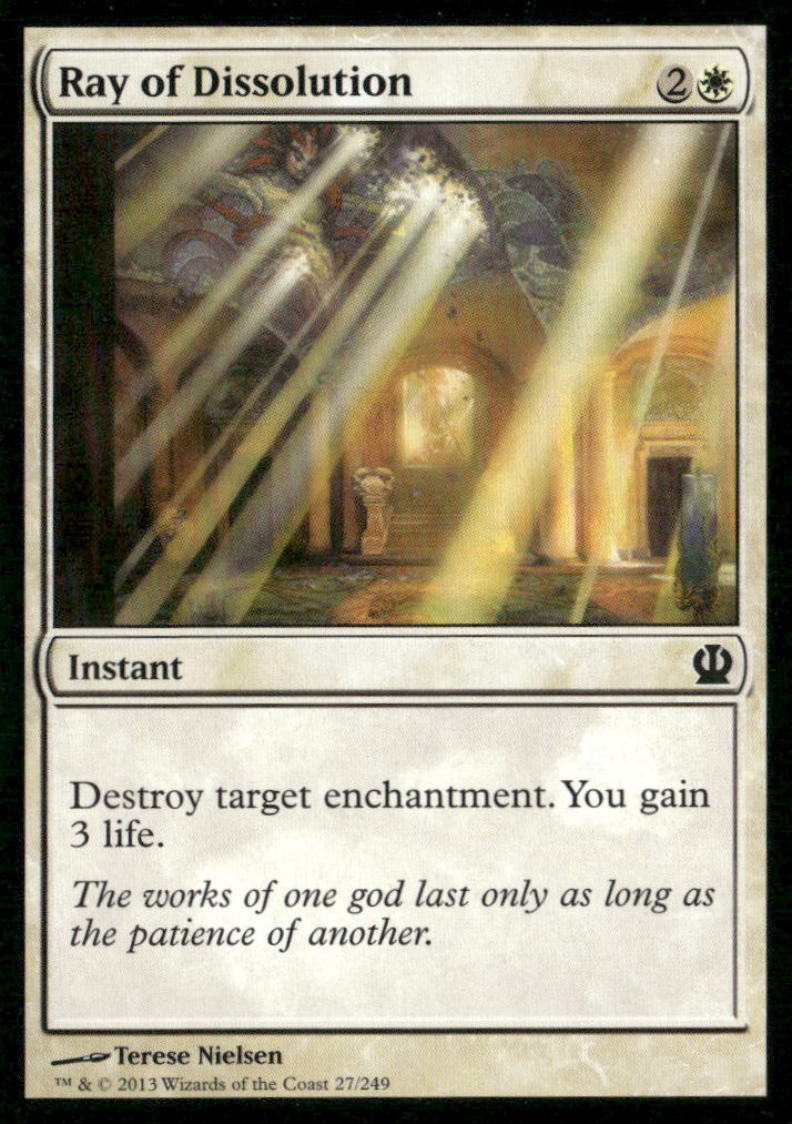 Theros #27 Ray of Dissolution