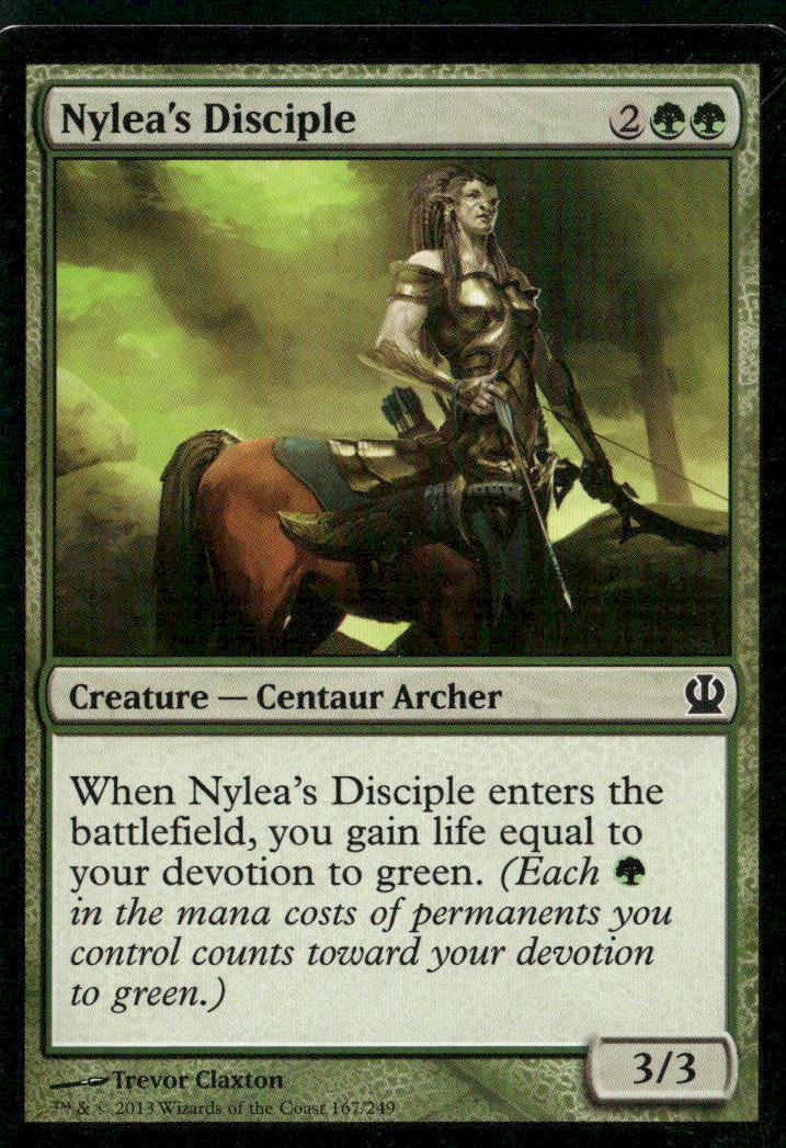 Theros #167 Nylea's Disciple