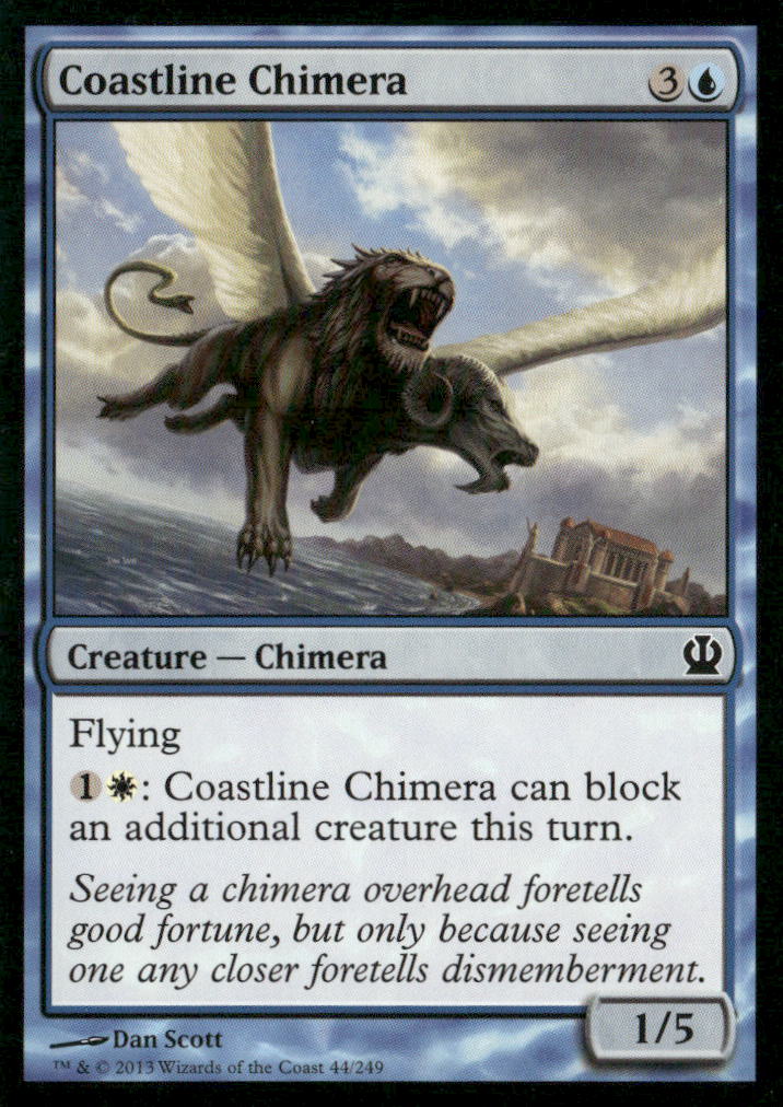 Theros #44 Coastline Chimera