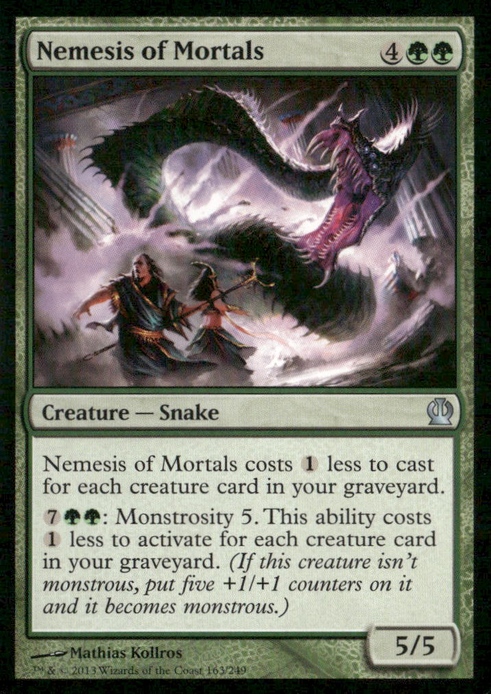 Theros #163 Nemesis of Mortals