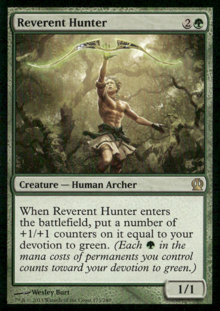 Theros #173 Reverent Hunter
